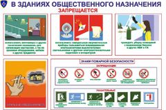 Что запрещается в зданиях общественного значения